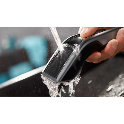 Aparat De Tuns Philips Seria 5000 Hc5650/15, Tehnologie Trim-N-Flow Pro, Lame Otel Inoxidabil, Cu/Fara Fir, Baterie Tip Li-Ion (90 Min Utilizare Fara Fir/1H Incarcare), 100% Lavabil, L X A X I (Mm)