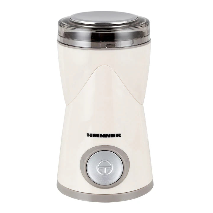 Rasnita de cafea Heinner HCG-150P, 150W, 50 g, Alb