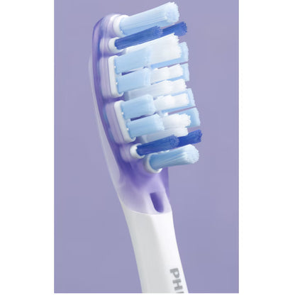 Rezerve Philips Sonicare Gum Care HX9054/87, pachet de 4 capete de periere, Standard, click-on, sincronizarea modurilor BrushSync, Alb