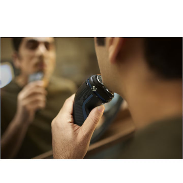 Aparat De Ras Philips Shaver Seria 3000 S3144/00, Barbierit Umed Şi Uscat, Fara Fir, Capete 5D Pivotante Si Flexibile, Lame Autoascutire, 60 Min, Capac De Protectie, Intens, L X A X I (Mm)