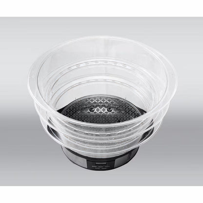 Aparat de gatit cu aburi Heinner Master Collection HSA-1000XMC, 1000 W, 12 l, Argintiu/Negru