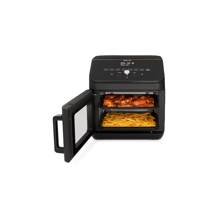 Friteuza Vortex Plus Oven 13L, Instant Pot Brands, Multifunctional, 1700W, display digital, 9 in 1, functie de rotisor, Negru