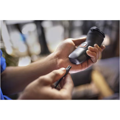 Aparat de ras PHILIPS Shaver Seria 1000 S1141/00, barbierit umed şi uscat, fara fir, capete 4D flexibile, lame autoascutire, 40 min, capac de protectie, Negru