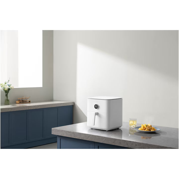 Friteuza fara ulei Xiaomi Smart Air Fryer BHR7358EU, 1800W, 6.5l, 50-60Hz, 220-240V, Aplicatie Xiaomi Home, Temperatura ajustabila, Alb