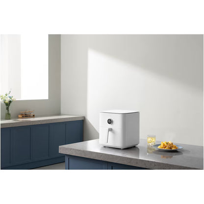 Friteuza fara ulei Xiaomi Smart Air Fryer BHR7358EU, 1800W, 6.5l, 50-60Hz, 220-240V, Aplicatie Xiaomi Home, Temperatura ajustabila, Alb