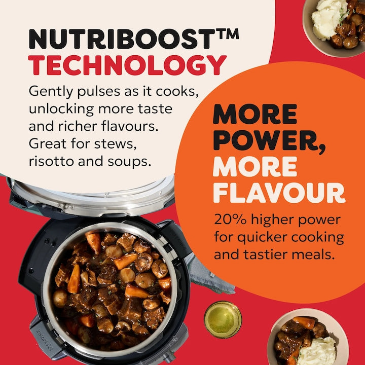 Multicooker Instant Pot PRO MAX 5.7L, vas intern din Inox, 10 functii, control la distanta prin Wi-Fi, 1000-1200W, Negru