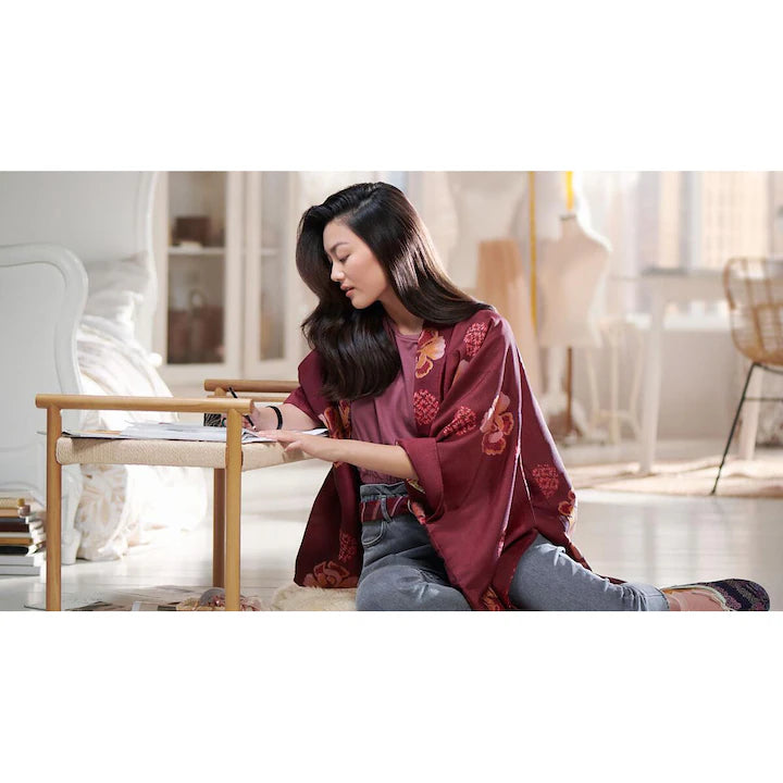 Uscator de par Philips BHD341/10, 2100W, accesoriu Thermo Protect, 3 trepte de temperatura, 2 trepte de viteza, cap de coafare 14 mm, Lila