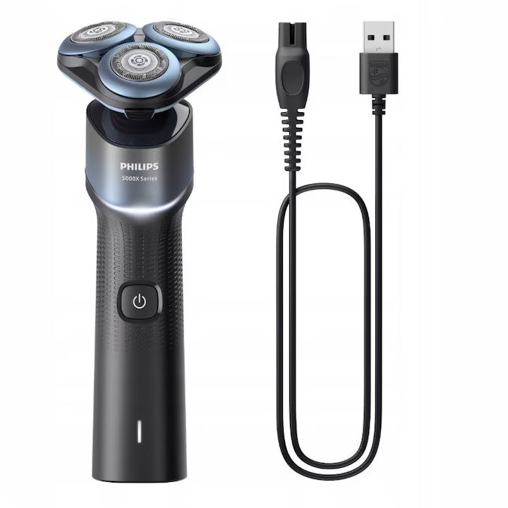 Aparat de Ras electric PHILIPS seria 5000X X5006/00, negru, 3 capete, rezistent la apa