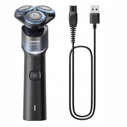 Aparat de Ras electric PHILIPS seria 5000X X5006/00, negru, 3 capete, rezistent la apa