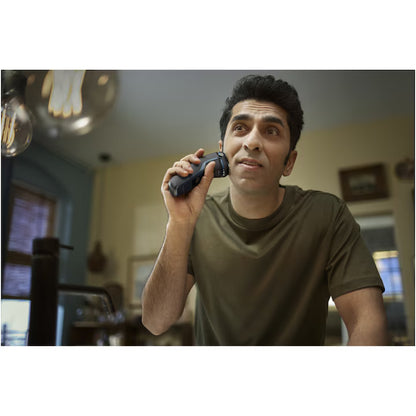 Aparat De Ras Philips Shaver Seria 3000 S3144/00, Barbierit Umed Şi Uscat, Fara Fir, Capete 5D Pivotante Si Flexibile, Lame Autoascutire, 60 Min, Capac De Protectie, Intens, L X A X I (Mm)