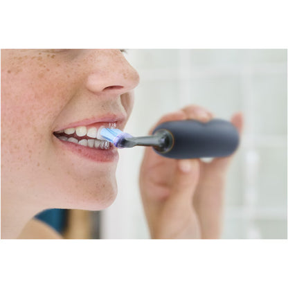 Rezerve Philips Sonicare Gum Care HX9052/88, pachet de 2 capete de periere, Standard, click-on, sincronizarea modurilor BrushSync, Negru