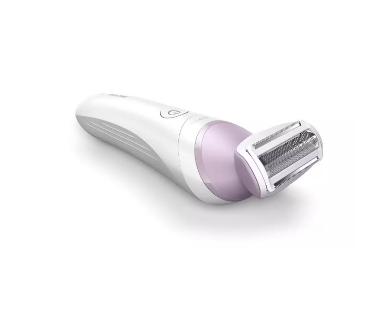 Aparat De Ras Fara Fir Umed Si Uscat Philips Lady Shaver Seria 6000 Brl136/00, Wet&Amp;Dry, 40 Min Utilizare, Manusa Exfoliere, /Mov, L X A X I (Mm)