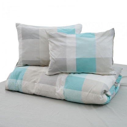 Set de pat king size bumbac,92gsm,Square