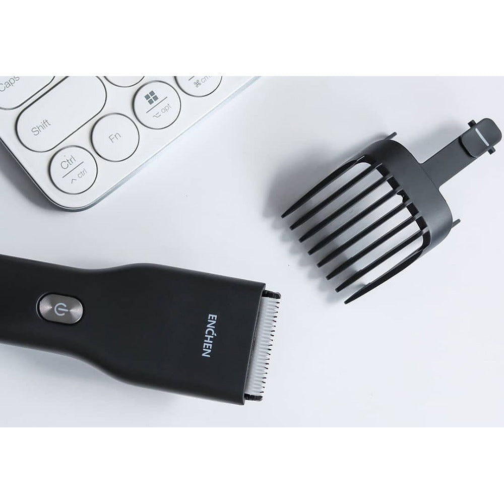 Aparat de tuns ENCHEN Boost-B, acumulator, 90 min autonomie, negru