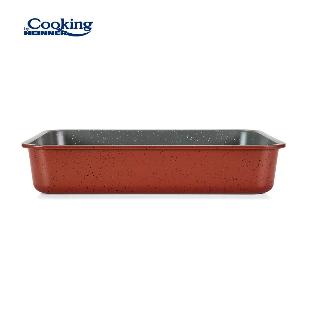 TAVA CUPTOR 35X26X7 CM ACOPERIRE CERAMICA, ANCA, COOKING BY HEINNER