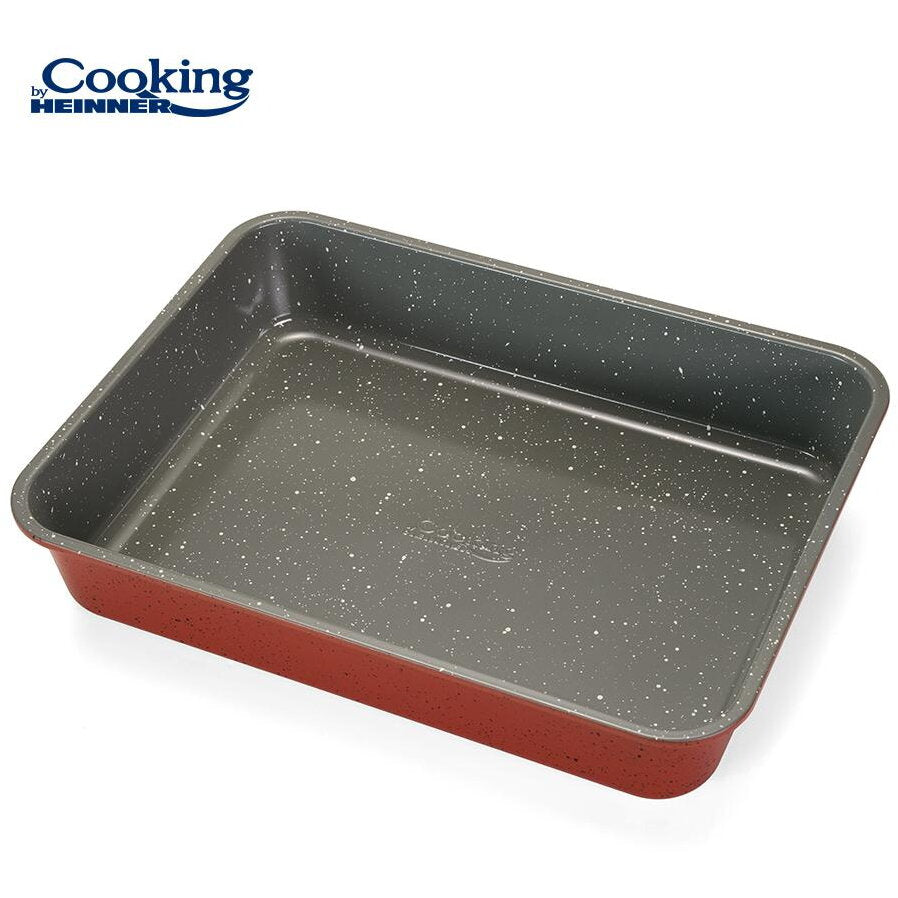 TAVA CUPTOR 35X26X7 CM ACOPERIRE CERAMICA, ANCA, COOKING BY HEINNER